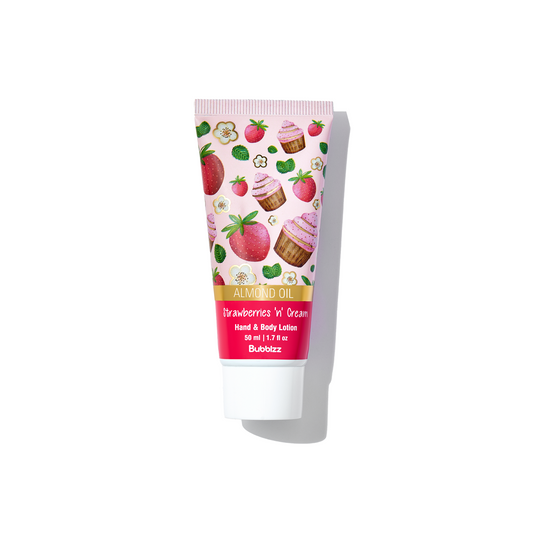 Strawberries & Cream Travel Size Hand & Body Lotion ( 50ml )