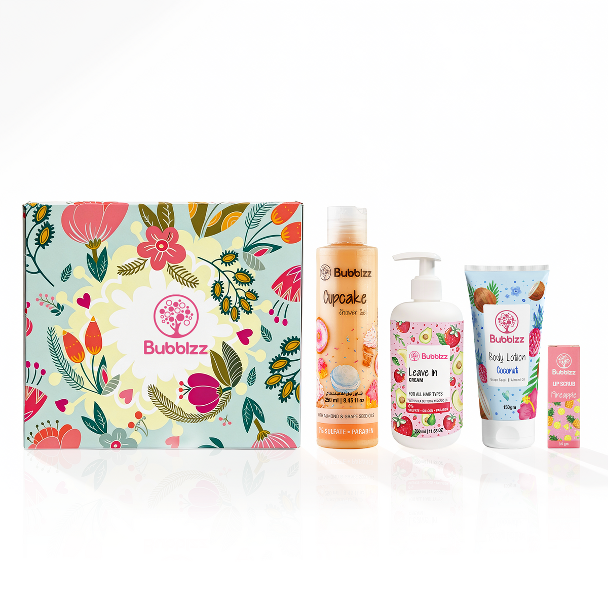 Flower bouquet gift set
