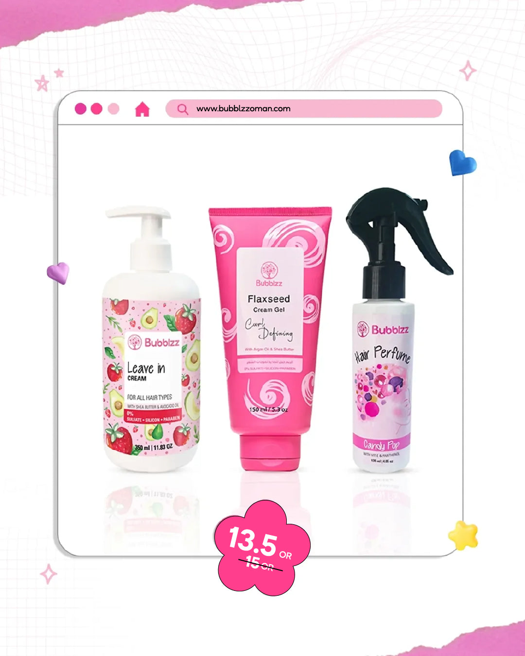 Smooth & Scent Hair kit