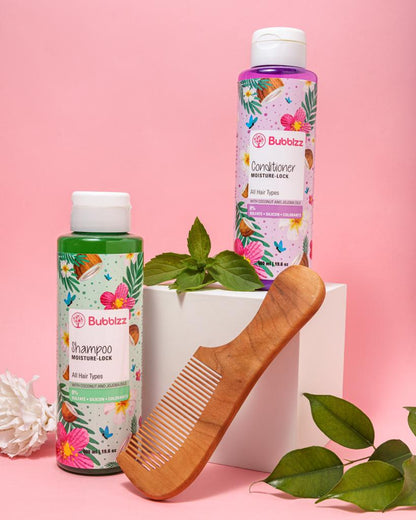 Moisture Lock Shampoo & Conditioner for all Hair Types Bundle