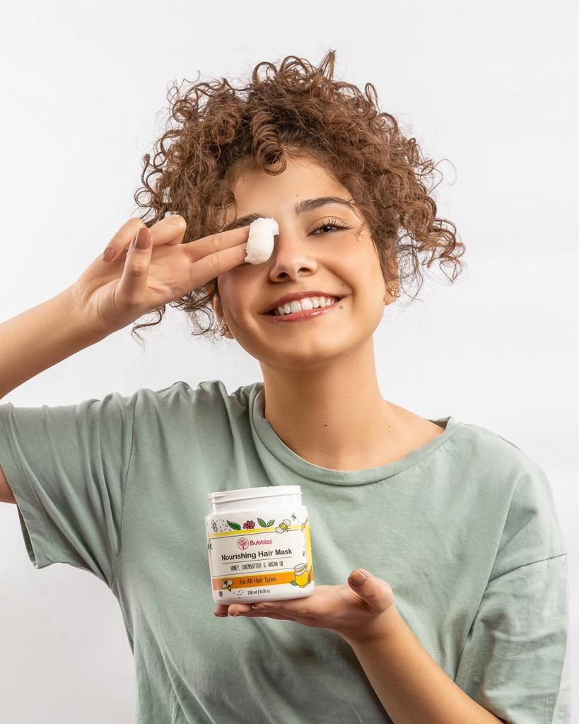 Nourishing Hair Mask with Honey ( 250ml )