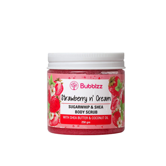 Strawberry & Cream Body Scrub ( 250 gm )
